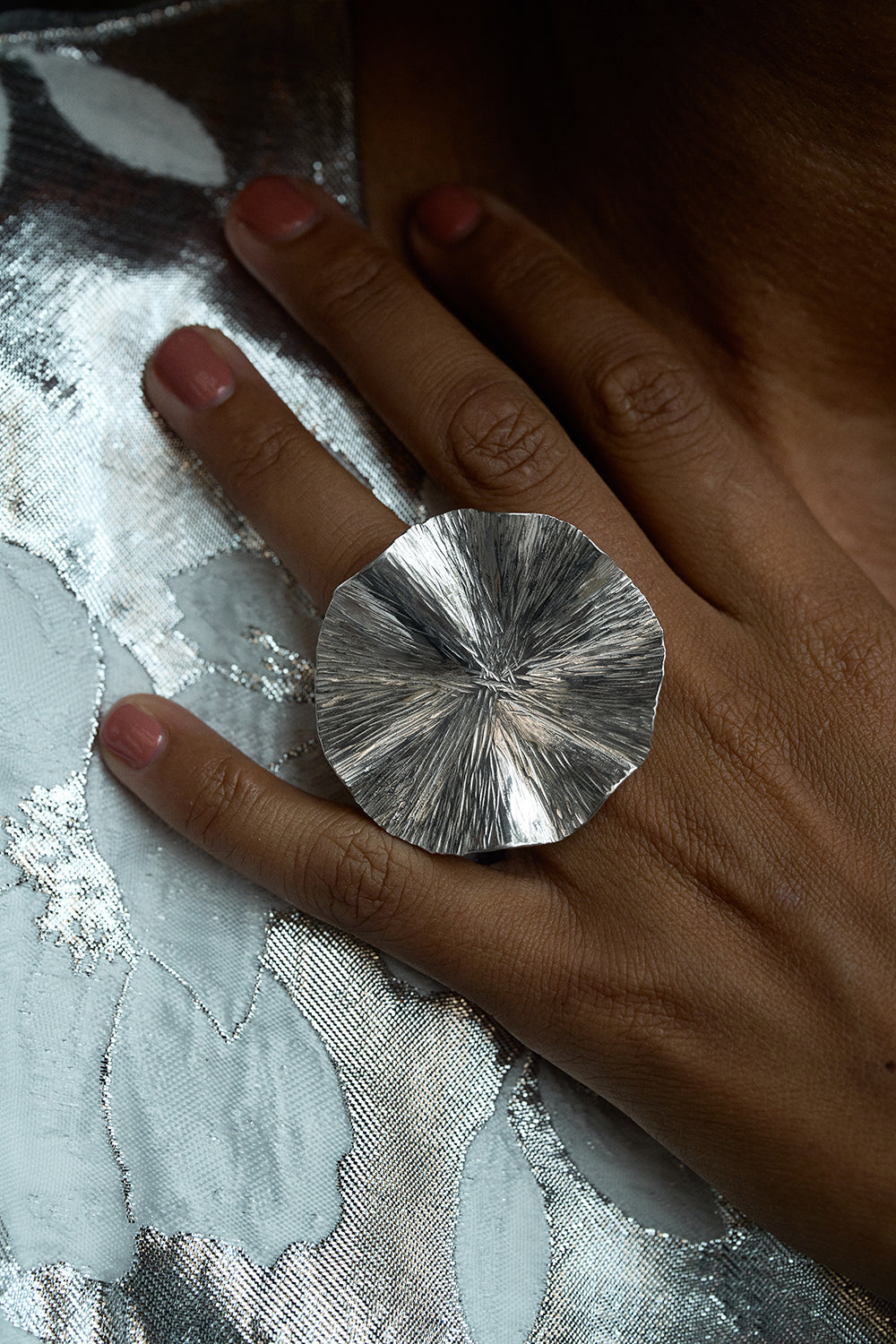 Big Martha ring - zilver