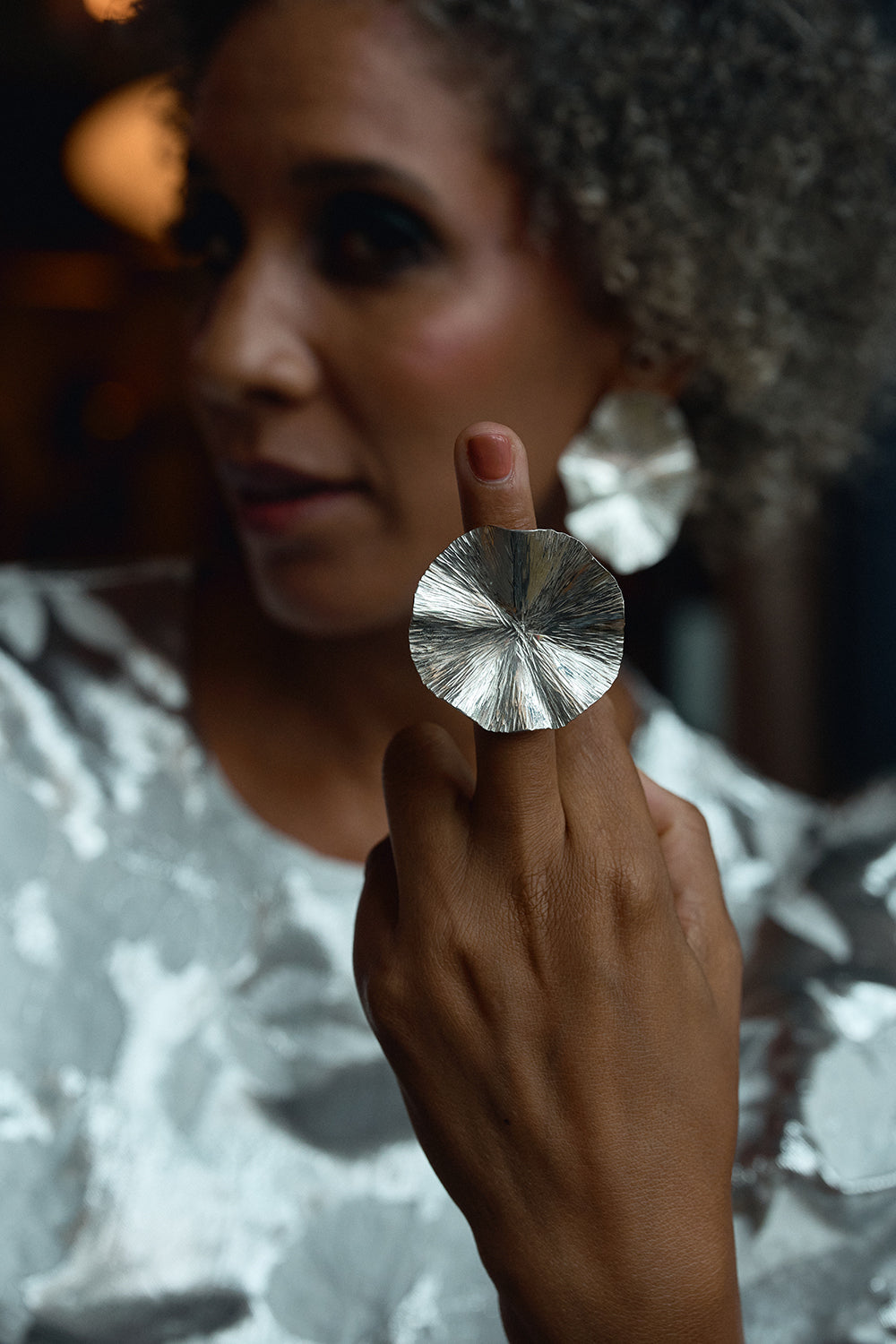 Big Martha ring - zilver